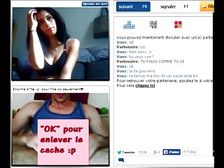 U chat - savršenu djevojku svršava teško (sa zvuk!) chatroulettte
